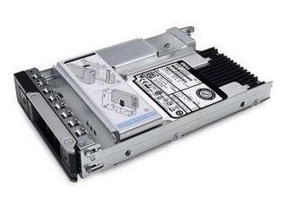 400-ATGY DELL 480GB LFF (2.5in in 3.5in carrier) Read Intensive SSD SATA 6Gbps, 512n, Hot Plug, Hawk-M4R, 1 DWPD, 876 TBW, For 14G Servers