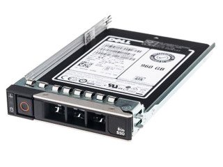 400-BDQU DELL 960GB SFF 2,5in SSD SATA Read Intensive 6Gbps 512e Hot Plug S4510 Drive, 1 DWPD,1752 TBW, For 14G Servers