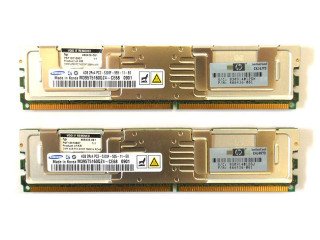 Оперативная память HP 466440-B21 8GB DDR2 PC2-5300 FBD 2x4GB LP Memory Kit