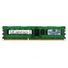 Оперативная память HP 593907-B21 2GB (1x2GB) Dual Rank x8 PC3-10600 (DDR3-1333) Registered CAS-9 Memory Kit