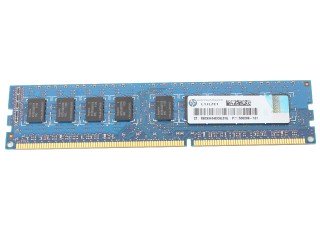 Оперативная память HP 593921-B21 2GB (1x2GB) Dual Rank x8 PC3-10600 (DDR3-1333) Unbuffered CAS-9 Memory Kit