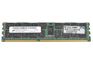 Оперативная память HP 627808-B21 16GB (1x16GB) Dual Rank x4 PC3L-10600 (DDR3-1333) Registered CAS-9 Low Power Memory Kit