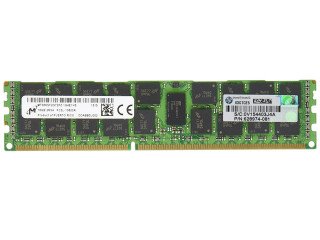 Оперативная память HP 627812-B21 16GB (1x16GB) Dual Rank x4 PC3L-10600 (DDR3-1333) Registered CAS-9 Low Power Memory Kit