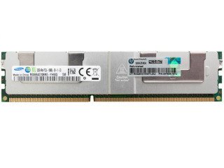 Оперативная память HP 647885-B21 32GB (1x32GB) Quad Rank x4 PC3L-10600L (DDR3-1333) Load Reduced CAS-9 Low Power Memory Kit