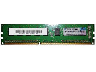 Оперативная память HP 669320-B21 2GB (1x2GB) Single Rank x8 PC3-12800E (DDR3-1600) Unbuffered CAS-11 Memory Kit